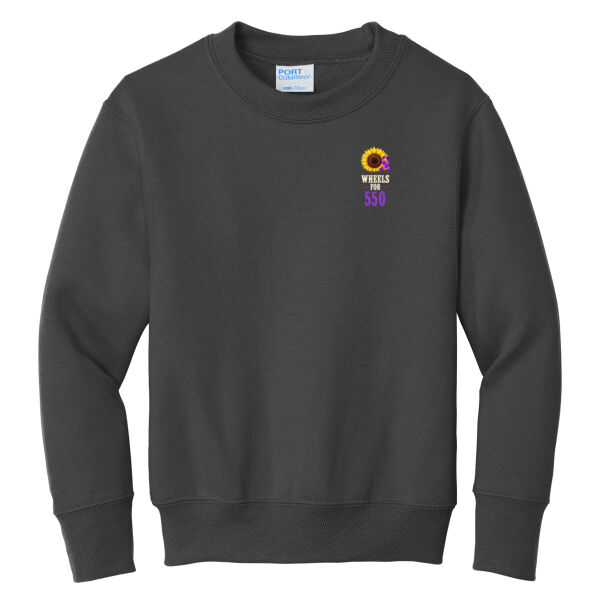 Savanna Puckett 550 - Youth Core Fleece Crewneck Sweatshirt Thumbnail